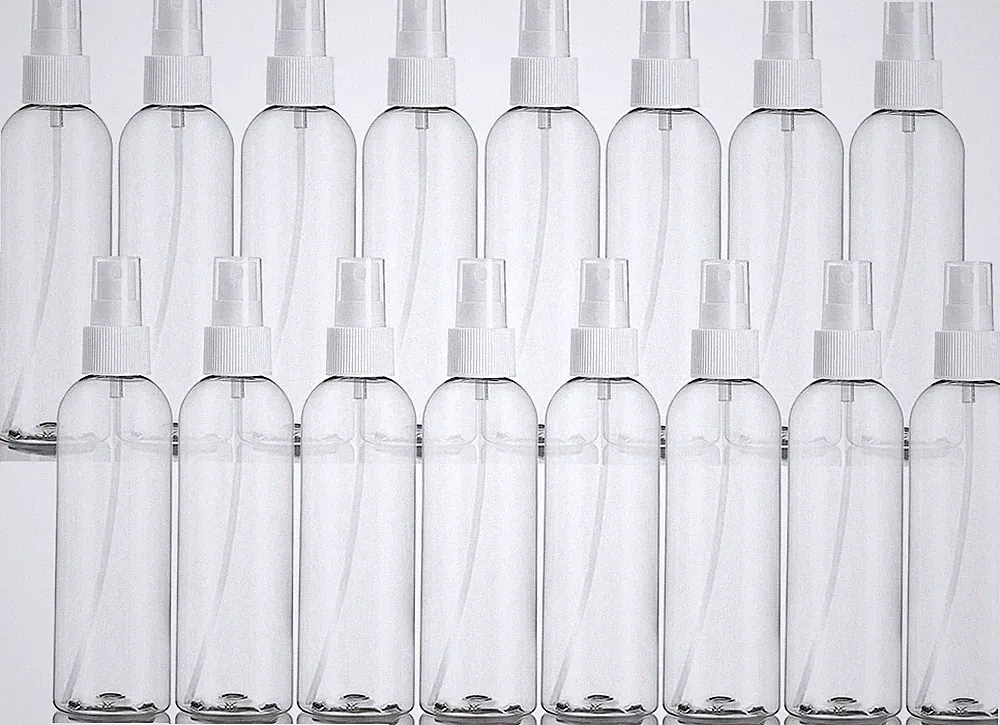 8oz Small Water Mist Plastic Clear Perfume Plant Hair Travel Spray Bottles 🚀