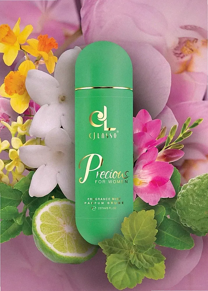 CJLASSO VIBRANT 237 ML Fragrance MIST Perfume BRUME Precious 8Fl.Oz