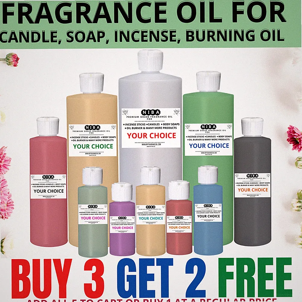 Fragrance Oil For DIY Candle Making Burning Oil Incense Stick Lotion Scented Oil