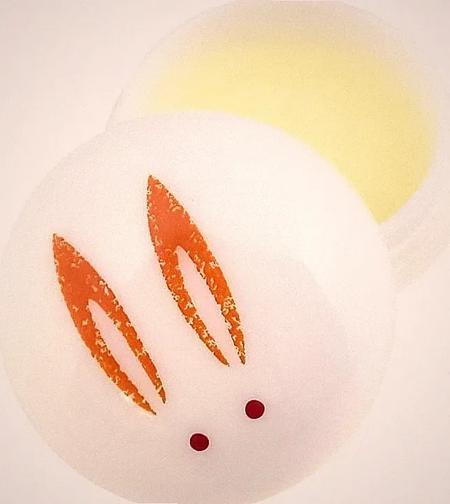 Maiko's Solid Perfume “Rabbit Bun” with Daphne Fragrance 8g