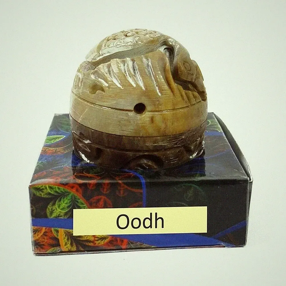 Oodh Solid Perfume 8g – Hand-Carved Stone Jar Long-Lasting Natural Fragrance
