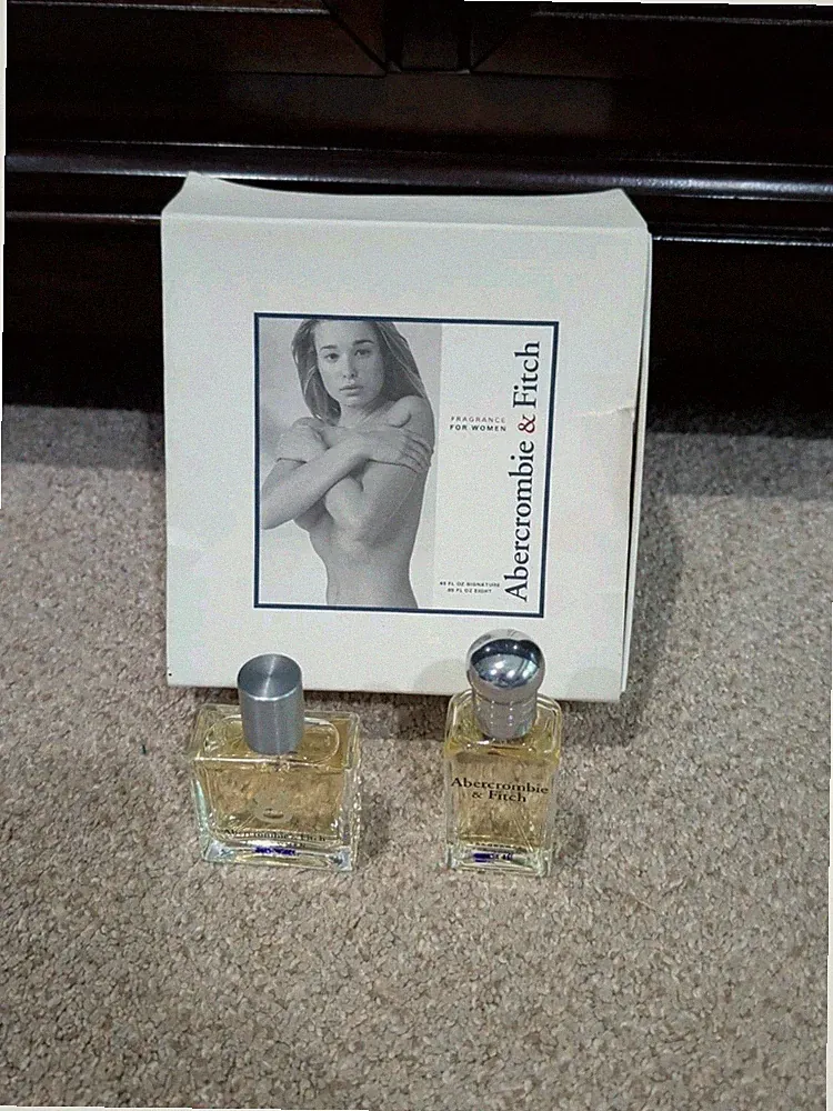 RARE Abercrombie & Fitch Classic Signature & 8 Eight Perfume Women Gift Set Y2k