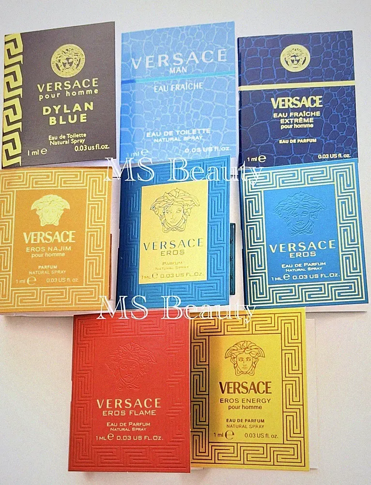 Versace Eros Cologne /Perfume For Men Sample 1ml (8pcs)