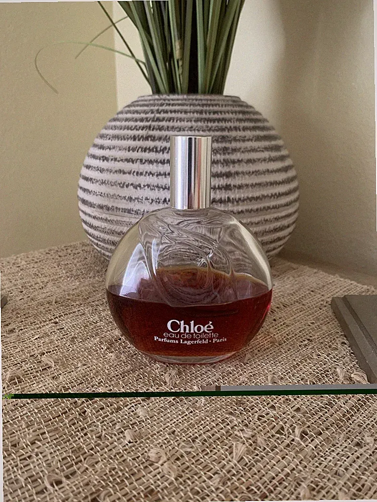 VTG Chloe Eau De Toilette Parfums 8oz Karl Lagerfeld Paris Women's Perfume
